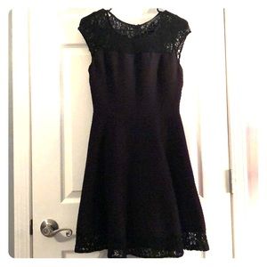 Black Dress with lace detail